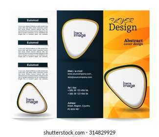 Tri-fold brochure template