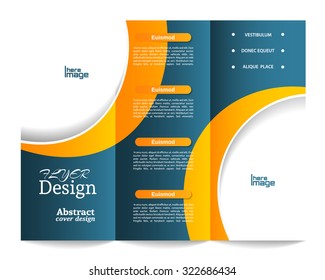 Tri-fold brochure template