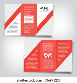 Tri-fold brochure template