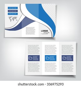 Tri-fold brochure template