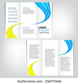 Tri-fold brochure template