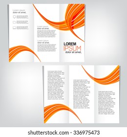 Tri-fold brochure template