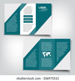 Tri-fold brochure template