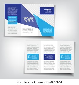 Tri-fold brochure template