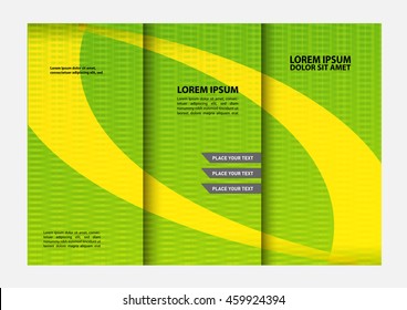 Tri-fold brochure template

