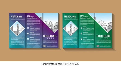 tri-fold brochure template for promotion template