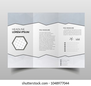 Download Tri Fold Brochure Template Yellow Images Stock Photos Vectors Shutterstock Yellowimages Mockups