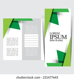 Tri-fold business brochure design