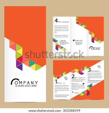 Trifold Business Brochure Template
