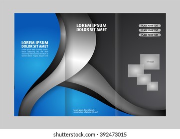 Tri-Fold Corporate Business Store Mock up & Brochure Design
