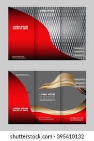 Tri-Fold Corporate Business Store Mock up & Brochure Design
