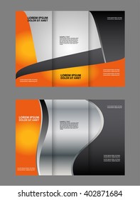 Tri-Fold Corporate Business Store Mock up & Brochure Design
