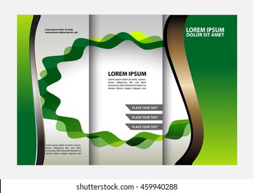 Tri-Fold Mock up Brochure Design
