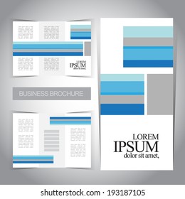 Tri-fold modern brochure design