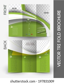 Tri-Fold Real Estate Agent Mock up & Brochure Design 