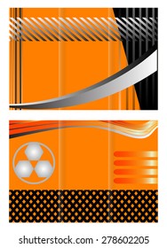Tri-fold technology Style Brochure Layout Design Template
