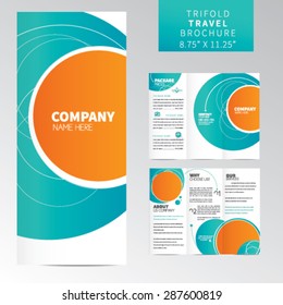 Trifold Travel Brochure