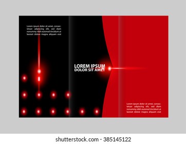 Tri-Fold Travel Mock up & Brochure Design 