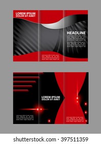 Tri-Fold Travel Mock up & Brochure Design

