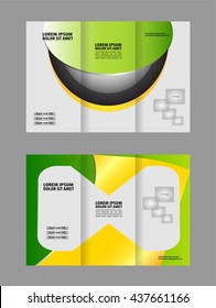 Tri-Fold Travel Mock up & Brochure Design
