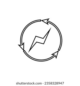 Icono de desencadenador. Símbolo estimulante, estimulante.    