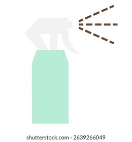 Trigger Spray Bottle Icon for Cooling Mist or Insect Repellent