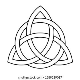 trigurtas celtic knot sign in middle ages