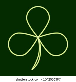 Trilous clover. St.Patrick s Day.
