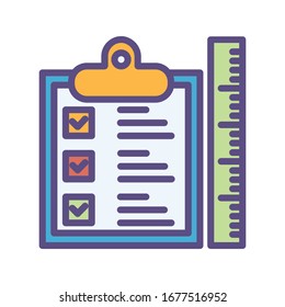 icono de recorte para elementos que ya se han registrado