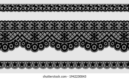 Trim Lace Ribbon for Decorating .Jacquard Mesh Lace Fabric.