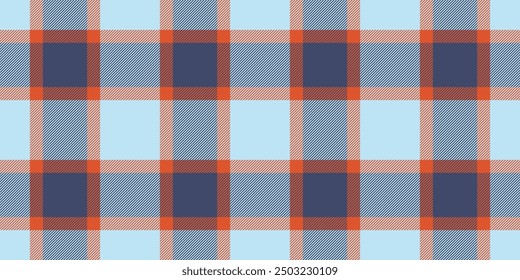 Trim Textil Muster Vektor, japanischen Stoff nahtlose Textur. Frühling prüfen Tartan karierten Hintergrund in hellen und blauen Farben Palette.