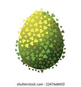 Trimmed green bush isometric icon 3d vector illustration