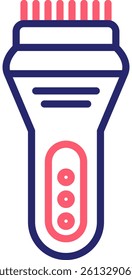 Trimmer Icon Color Vector Illustration