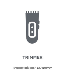 trimmer icon. trimmer design concept from Electronic devices collection. Simple element vector illustration on white background.
