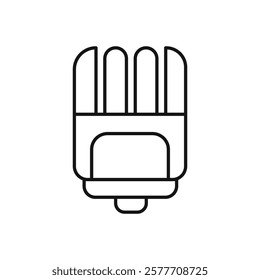 Trimmer icon Flat simple outline