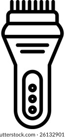 Trimmer Icon Line Vector Illustration