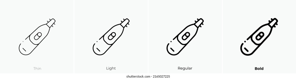 trimmer icon. Linear style sign isolated on white background. Vector illustration.