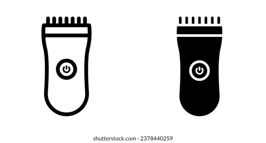Trimmer Icon, für mobiles Konzept und Web-Design. Vektorgrafik
