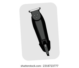 Trimmer, Shaver y Hair Clipper Wahl Detailer Trimmer T-Wide Hair Clippers Silhouette Illustrations, Gráficos vectores sin regalías y Clip Art 