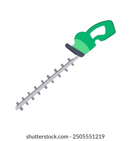 trimming tree trimmer cartoon. arborist chainsaw, lopper maintenance, foliage branches trimming tree trimmer sign. isolated symbol vector illustration