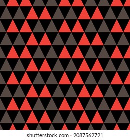 tringle black red seamless pattern design for decorating, wallpaper, wrapping paper, fabric, backdrop and etc.