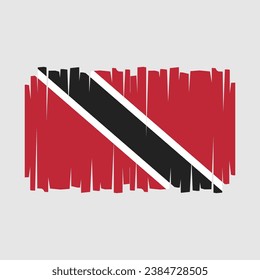 Trinidad Flag-Vektorgrafik