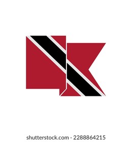 Trinidad flags icon set, Trinidad independence day icon set vector sign symbol