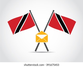 Trinidad And Tobago Emblem Mail