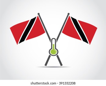 Trinidad And Tobago Emblem Normal Temperature
