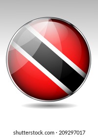 Trinidad and Tobago flag button
