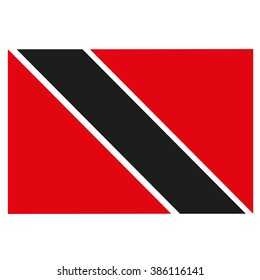 Trinidad and Tobago Flag Icon Button