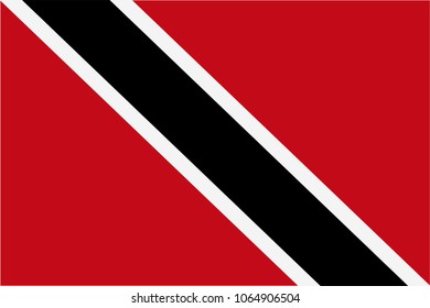 Trinidad and Tobago Flag Vector Icon - Illustration