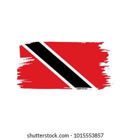 trinidad and tobago flag, vector illustration