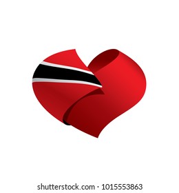 trinidad and tobago flag, vector illustration